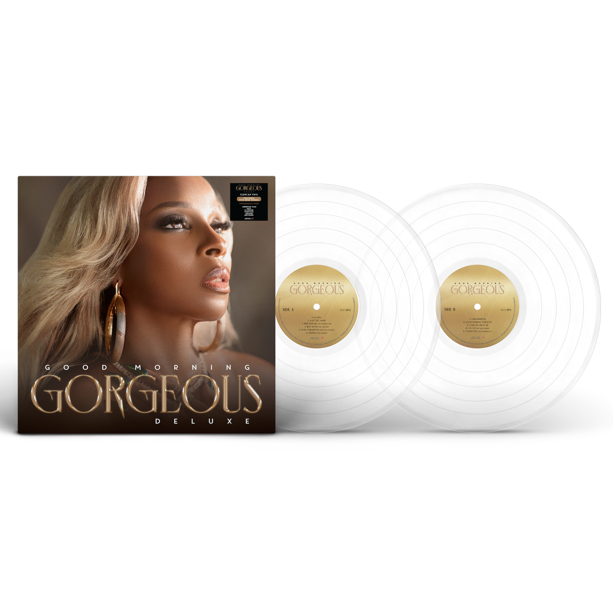 Good Morning Gorgeous® Deluxe Vinyl - Clear